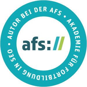 Autor bei der AFS Akademie für Fortbildung in SEO